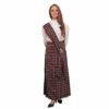 Kilted Long Skirts With Sash