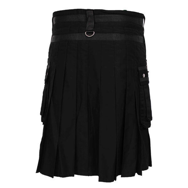 black-deluxe-utility-fashion-kilt-with-chain-back