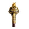 Custom Drum Major Ceremonial Mace or Stave with Battle Honors