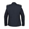 Black Serge Wool Argyll Jacket With Vest