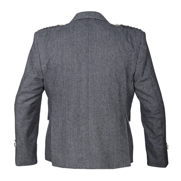 Grey Tweed Argyll Jacket With Vest