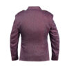 Maroon Tweed Argyll Jacket With Vest
